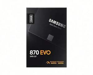 Pour disque SSD Samsung MZ-77E250B/CN 250 Go 870 EVO SATA 2,5 pouces SSD V-NAND 3 bits MLC DDR4 SDRAM AES 256 bits - Product Image 3