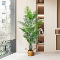 Vente en gros de grand palmier artificiel bonsaï cocotier artificiel pour intérieur extérieur jardin hôtel centre commercial paysage décoration