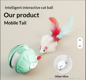 Giocattolo Interattivo per Animali Domestici con Laser, Bestseller Transfrontaliero, Palla Elettrica Intelligente per Cani e Gatti con Accessori Intercambiabili - Product Image 4