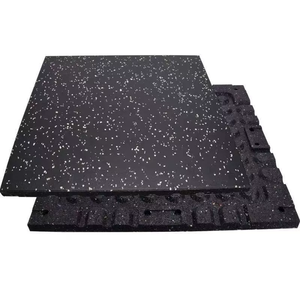 100cm x 100cm copertura per pavimenti in gomma per <span class=keywords><strong>palestra</strong></span> riciclata - Product Image 2