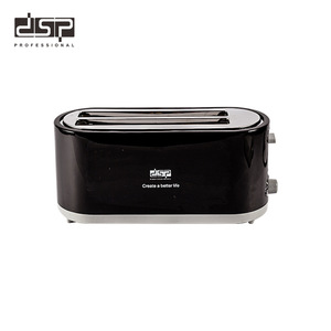 เครื่องปิ้งขนมปัง Dsp 1400W 2 แผ่น แบบอัตโนมัติ พร้อมตัวตั้งเวลาแบบกลไก สำหรับใช้ในครัวเรือน - Product Image 1