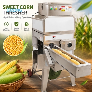 High Capacity Electric <strong>Corn</strong> Thresher Machine Fresh <strong>Sweet</strong> <strong>Corn</strong> <strong>Kernel</strong> Sheller for Canning &amp; Frozen Food Plants - Product Image 1
