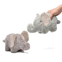 Boneka Gajah Ultra Lembut dan Halus dengan Kain Plush Berkualitas Tinggi, Hadiah Ulang Tahun untuk Anak Usia 2-4 Tahun, Teman Tidur Anak