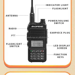Radio bidirectionnelle BAO FENG RD-K5 5W 2025, 999 canaux, six bandes, mise à niveau améliorée - Product Image 2