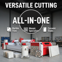HOYUN 4020 Machine de découpe jet d'eau CNC 5 axes pour la découpe abrasive de mosaïque, de carreaux et de marbre