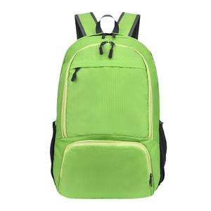 Nueva mochila plegable para exteriores-Bolso <span class=keywords><strong>de</strong></span> hombro doble deportivo informal con logotipo impreso-Bolsa <span class=keywords><strong>de</strong></span> viaje ligera resistente al agua - Product Image 1