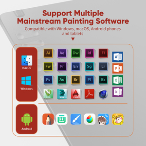 Nuovo Arrivo! VINSA T906 <span class=keywords><strong>Tablet</strong></span> per Insegnamento <span class=keywords><strong>con</strong></span> Stilo Passivo EMR, Tavoletta Grafica <span class=keywords><strong>con</strong></span> <span class=keywords><strong>Penna</strong></span> Digitale - Product Image 4