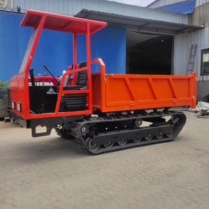 Mini-dumper automoteur sur chenilles, 25 CV, moteur diesel, pompe hydraulique, portatif, à chargement automatique, à bas prix - Product Image 6