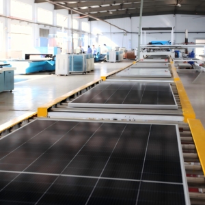 Panneau photovoltaïque thermique PVT 580W, collecteur solaire extérieur, pour résidentiel, hôtel, garage, <span class=keywords><strong>chauffage</strong></span> central domestique, alimentation en eau chaude - Product Image 4