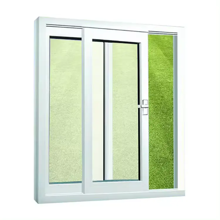 Pvc-Fenster mit Doppelverglasung und Türschiebefenster mit Rollläden und NFRC-Zertifizierten Türen