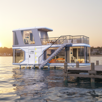 Maison capsule en acier préfabriquée modulaire personnalisée - Design moderne pour chambre à coucher, école, bureau et usage extérieur