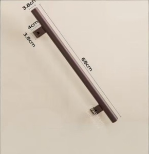 Main courante antidérapante de salle de bains de ménage d'acier inoxydable pour des barres d'appui de toilette - Product Image 1