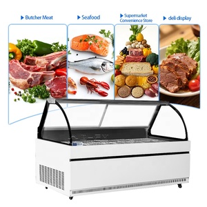 <span class=keywords><strong>Display</strong></span> Koelkast Commerciële Koelkast Vlees Vis <span class=keywords><strong>Display</strong></span> Commerciële Vlees Vitrine Voor Slagerij - Product Image 2