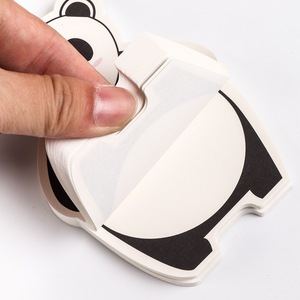 Bloc-notes autocollants portables personnalisés en gros, mignons et kawaii, sur le thème des animaux - Product Image 1