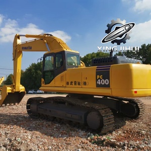 Excavatrice Komatsu 400-7 d'occasion, marque japonaise d'origine, 40 tonnes, sur chenilles en caoutchouc, grande taille, modèle 2023, godet de 2,0 m - Product Image 4