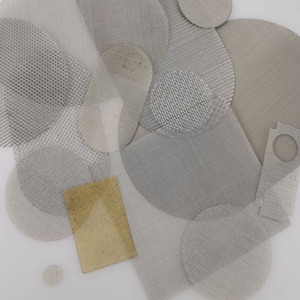 Nhiều Hình Dạng Vòng Duy Nhất Đa Lớp Thép Không Gỉ Micro Kim Loại Lưới Lọc Màn Hình Tái Sử Dụng Bộ Lọc Kim Loại Đĩa - Product Image 3