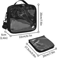 En gros, Livre de présentation de badges émaillés en PVC transparent 6 pages, sac de collection pour badges de revers et porte-broches avec bandoulière