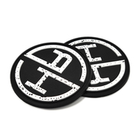 Écusson en caoutchouc personnalisé Écusson en PVC souple avec logo en relief 3d pour conception personnalisée