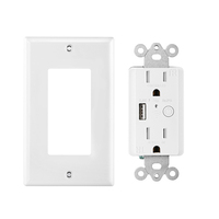 Prise intelligente pour la maison intelligente Tuya Wifi Zigbee Google Alexa, prise intelligente standard américaine, prise intelligente Alexa WIFI USB, prise murale