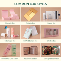 Caja de regalo de papel rígido magnética con asa de perlas personalizada para cosméticos, joyería, ropa interior, juguetes, recuerdos de boda.