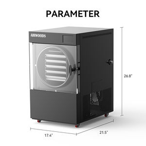 Machine de lyophilisation sous vide commerciale de 7 kg, lyophilisateur alimentaire - Product Image 2