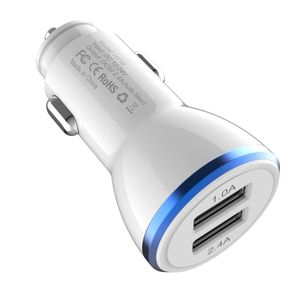 Portable Phone Fast Charger <b>Universal</b> 2 Port Usb Quick Charge Car Charger <b>Adapter</b> Dual Usb - Product Image 2