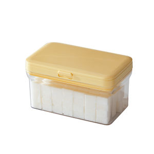 מיכלי אחסון אטומים מפלסטיק שקוף עם מכסה למטבח, למזווה, לסוכר, לקפה, לתה, עם לוגו מותאם אישית של ANYA - Product Image 1