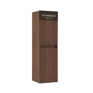 เสาห้องน้ำแบบแขวน H150 เอลิแกนซ์ไลน์ วอลนัท กว้าง 25 ซม. ยาว 30 ซม. - Product Image 3