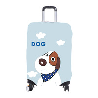 Housses de valise de voyage multi-styles en spandex, housses de protection de valise lavables