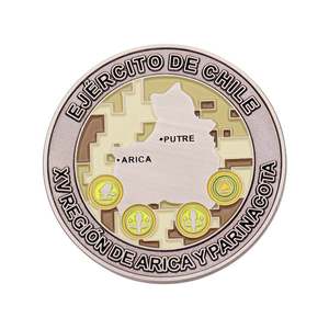 Monedas Conmemorativas Raras de la Princesa Británica, Estilo Antiguo de la India, con Impresión a Color en Metal Personalizado - Product Image 5