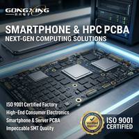 HDI BMS PCBA pour smartphones et calcul haute performance - Usine professionnelle EMS SMT, carte de circuit FR-4, électronique verte