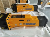 Type SB50 silencieux tonnes de Breaker10-15 hydraulique pour le moteur de composant de noyau de mini excavatrice
