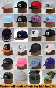 Casquettes <span class=keywords><strong>Snapback</strong></span> à visière plate en molleton de coton personnalisées en gros - Performance, extérieur, fête, vintage, débutant, vierge, noir - Product Image 6