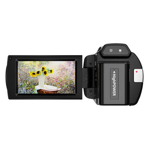 กล้องวิดีโอ HD WIFI 4K 48MP พร้อมซูมดิจิตอล 18 เท่า สำหรับถ่ายทอดสด YouTube วิดีโอบล็อกกิ้ง รองรับกล้อง HD WIFI 4K วิดีโอ 48MP - Product Image 1
