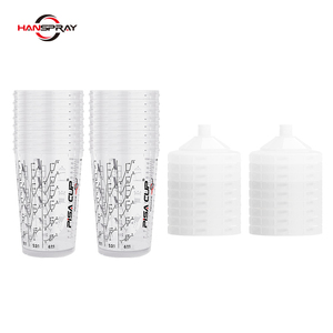 800CC boya püskürtme tabancası ile 1.3/1.7mm memesi PIsa fincan tankı araba tamir için araç bakım ürünü - Product Image 5