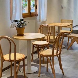 Silla Thonet de Madera Maciza Estilo <span class=keywords><strong>Viena</strong></span>, Diseño Tradicional, para Bodas y Casas Rurales, Uso Comercial en Hoteles, Silla de Comedor - Product Image 3