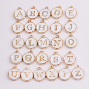 Alfabeto A b c d e f g h i j k l m amor encantos y colgantes para la joyería hacer - Product Image 5