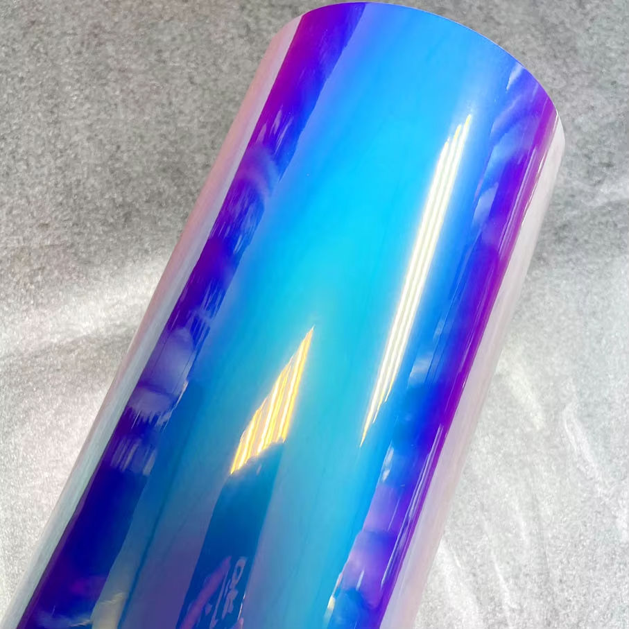 Chrome arc-en-ciel blanc