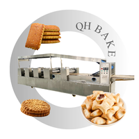 Machine industrielle automatique de fabrication de biscuits pour ligne de production de biscuits sandwich durs et mous
