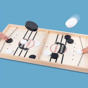 Juego de Mesa Interactivo de Fútbol, Sling Puck, Futbolín, Ajedrez con Catapulta, Juego Familiar para Padres e Hijos - Product Image 1