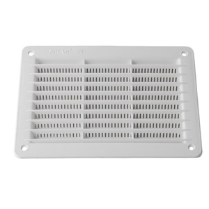 Rectangular Built-In <b>Grille</b> White PP 200x150mm <b>Ventilation</b> Fan Part - Product Image 1