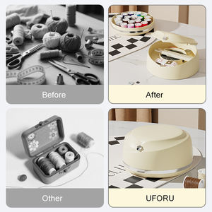 UFORU Caja De Costuraスレッドボックス縫製アクセサリーボックスベストスモールボックス縫製キットポータブル縫製キットボックス - Product Image 3