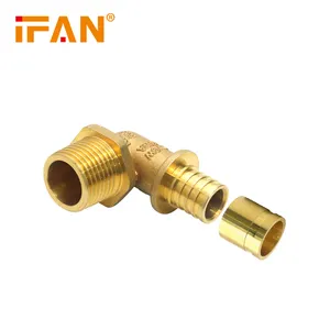 IFAN pex hệ thống ống nước giả mạo cw617 Brass pex phù hợp nữ khuỷu tay Brass nối pex Brass phù hợp