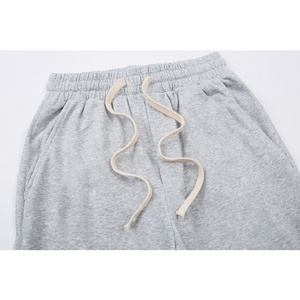 Pantalones de chándal de algodón French Terry personalizados para hombre, estilo jogger, acampanados, de pierna ancha y holgados - Product Image 3