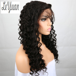 <span class=keywords><strong>Leyuan</strong></span>ร้านขายวิกผมภาษาฝรั่งเศสคำแถบคาดศีรษะWigsสำหรับผู้หญิงสีดำ,deep Wave Virginหยิก 100% ผมมนุษย์ 1b 613 วิกผมลูกไม้เต็มรูปแบบ - Product Image 4