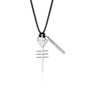 Collana <span class=keywords><strong>Twenty</strong></span> One Pilots, regalo commemorativo, decorazione per collana in lega d'argento, miglior regalo per uomo - Product Image 1