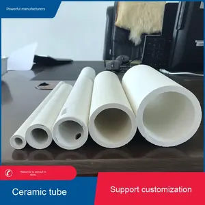 Alumina Tubo cerâmico Alumina alta 60% 75% 80% 90% 95% 99% Alumina alta temperatura Tubo cerâmico <span class=keywords><strong>Al2o3</strong></span> cerâmico - Product Image 5