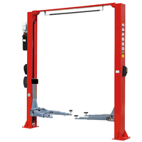 Yüksek Kaliteli İki Kolonlu Şeffaf Tabanlı Hidrolik Araç Kaldırıcı, 1800mm Kaldırma Yüksekliği, 2.2KW Motor, Çoklu Voltaj, 2 Yıl Garanti