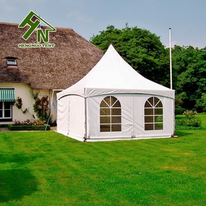 3x3m 5x5m Offre Spéciale Petites tentes Pagode PVC Tentes imperméables Auvent Tentes d'événement extérieur Gazebo en vente - Product Image 1