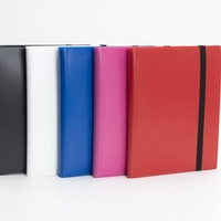 Porte-documents minimaliste en PU, couleur personnalisée, sans fermeture, design minimaliste pour usage de bureau